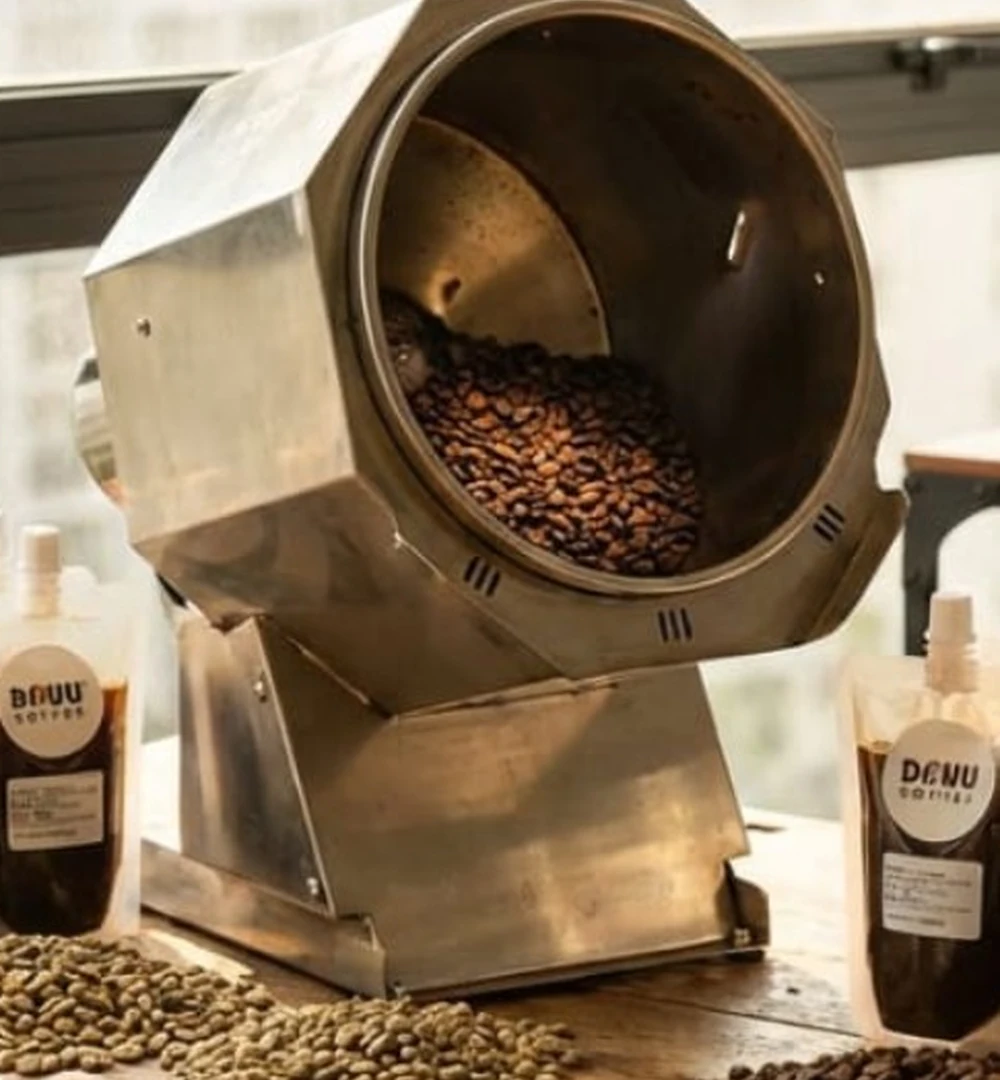 DOUU Coffee roasting process